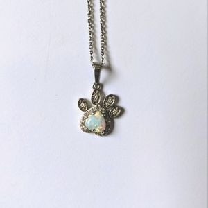 Paw Print Necklace
